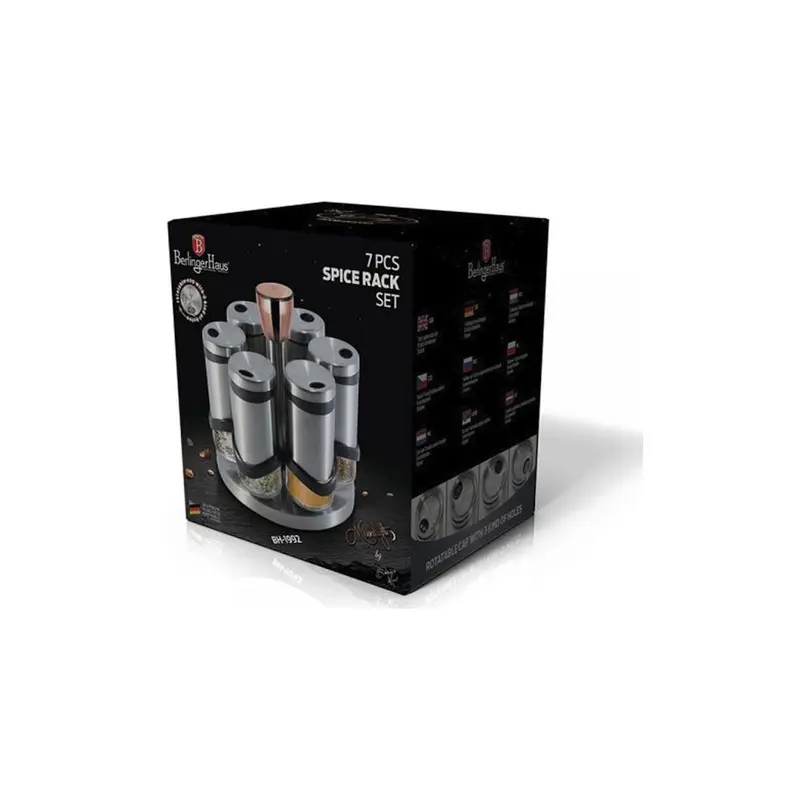 Gewürzstreuer 6er-Set Black Rose Edition
