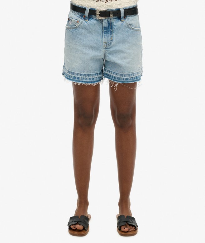 Mid Rise Cut Off Shorts