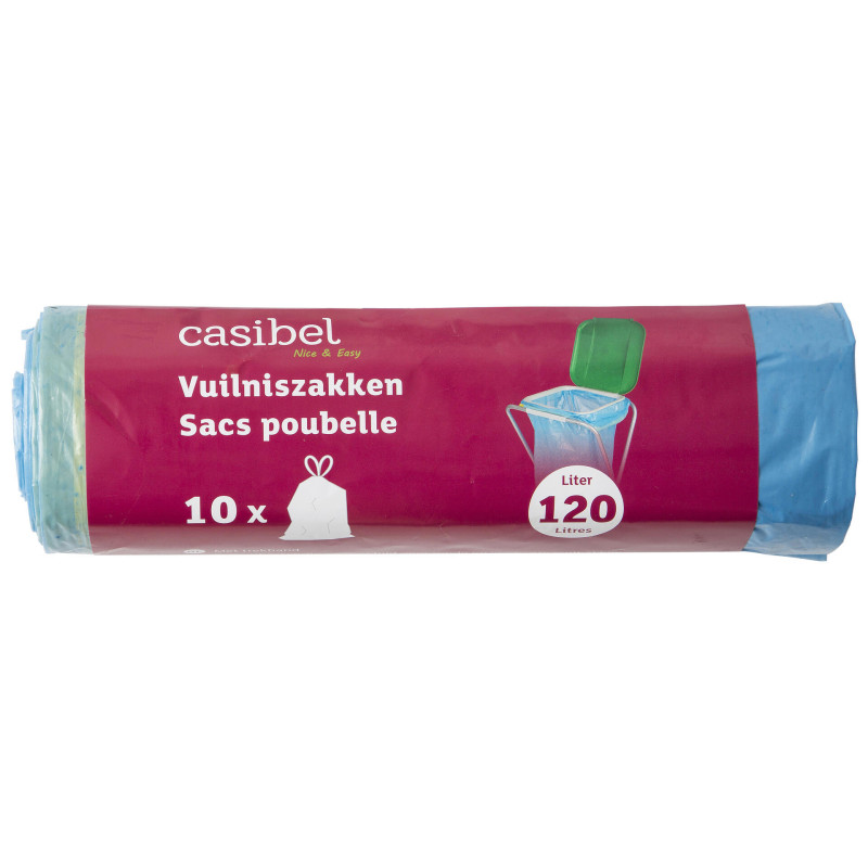 Sac poubelle 120 L 10 pièces CASIBEL