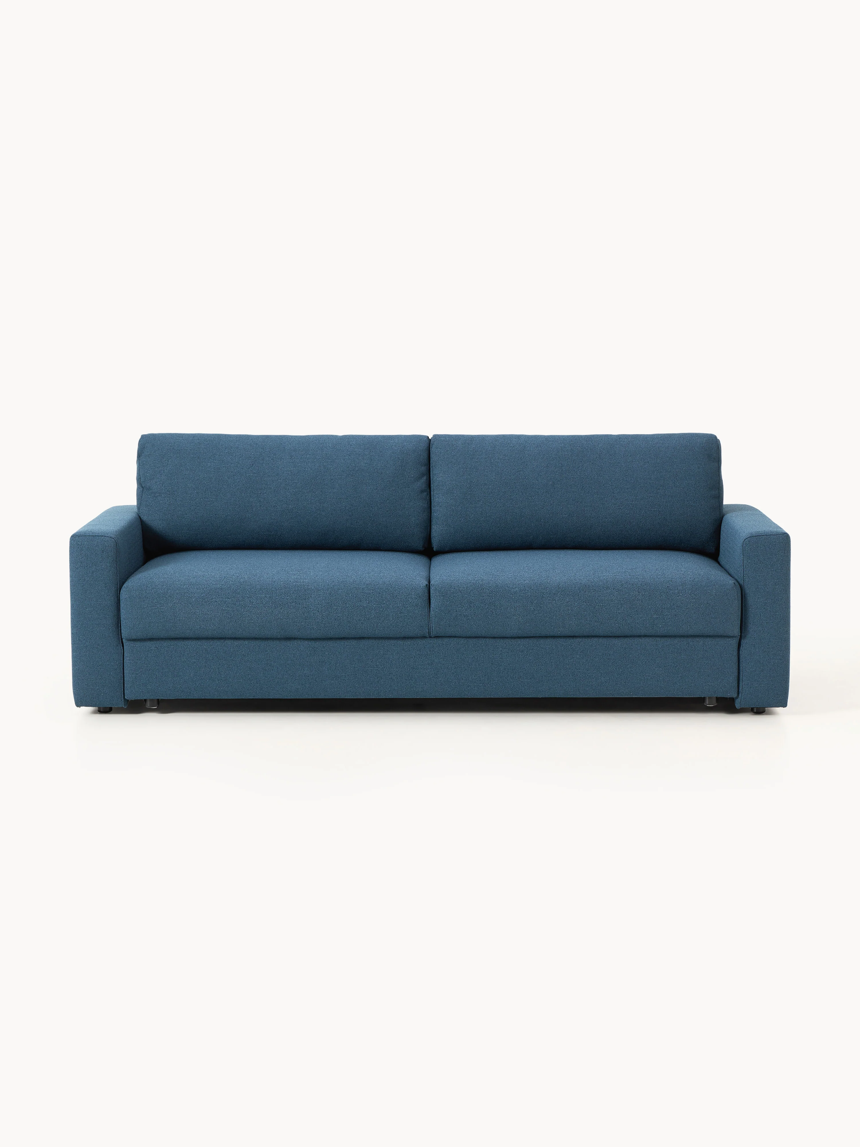 Bouclé-Schlafsofa Tasha (3-Sitzer) mit Stauraum