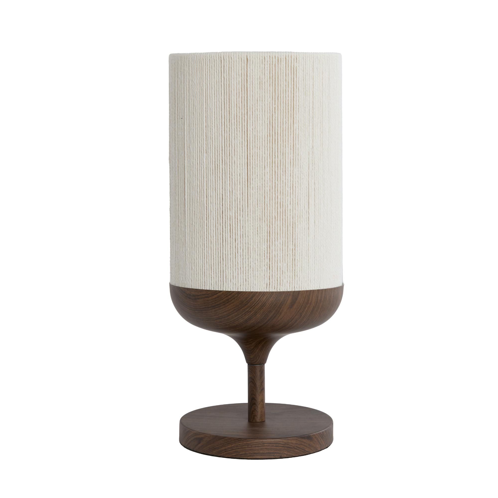 Light & Living tafellamp Dania - bruin - Ø22.5cm