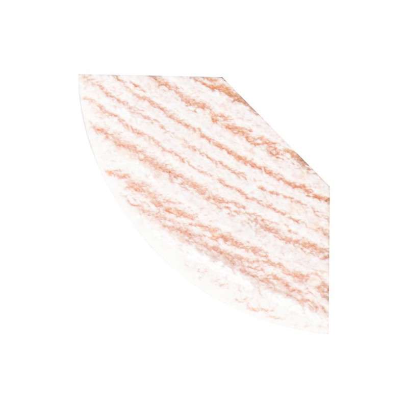 Moulure quart de rond en pin blanche 240 x 1,3 x 1,3 cm