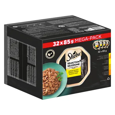 Sheba Varieties Multipack Saver Pack 32 x 85g