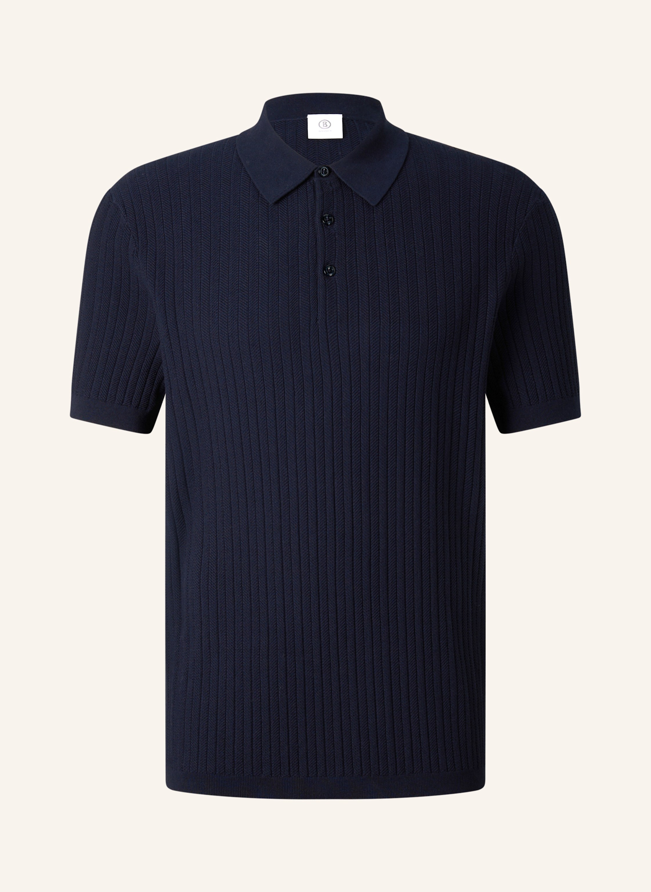 BOGNER Strick-Polo-Shirt Tobias