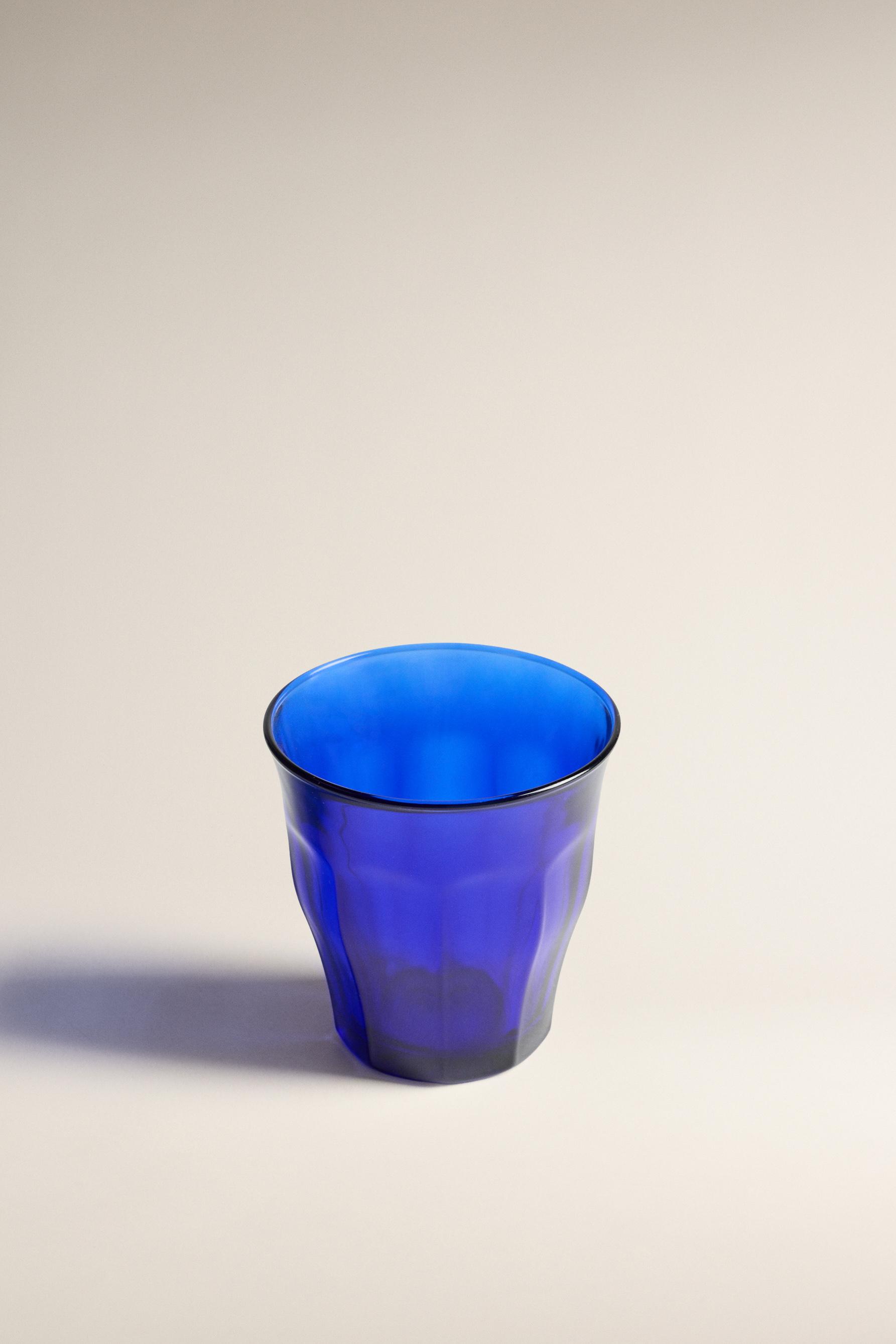 Vaso Duralex® vidrio color azul 250 ml (Pack 4)