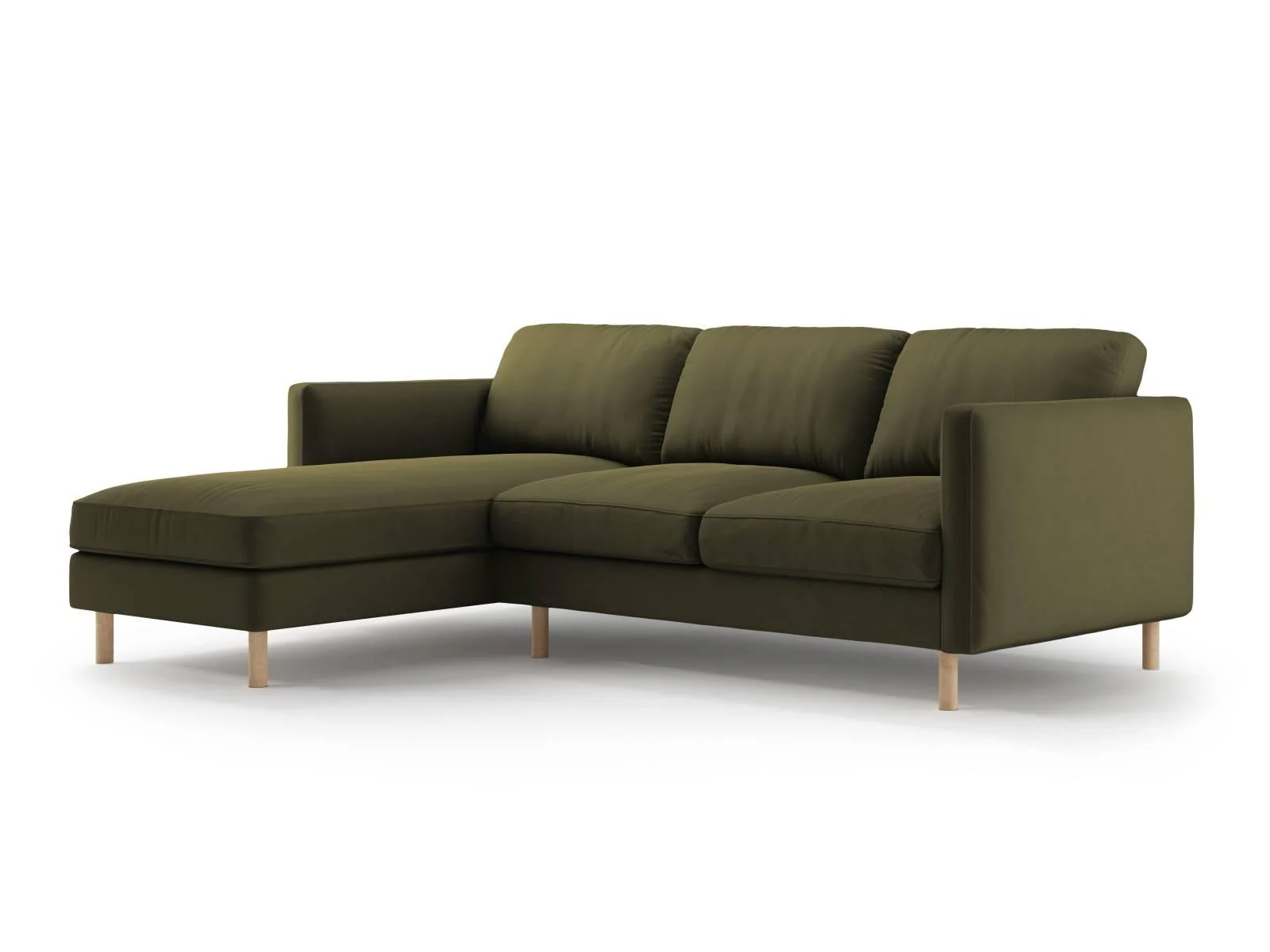 Hoekbank Eden links velvet