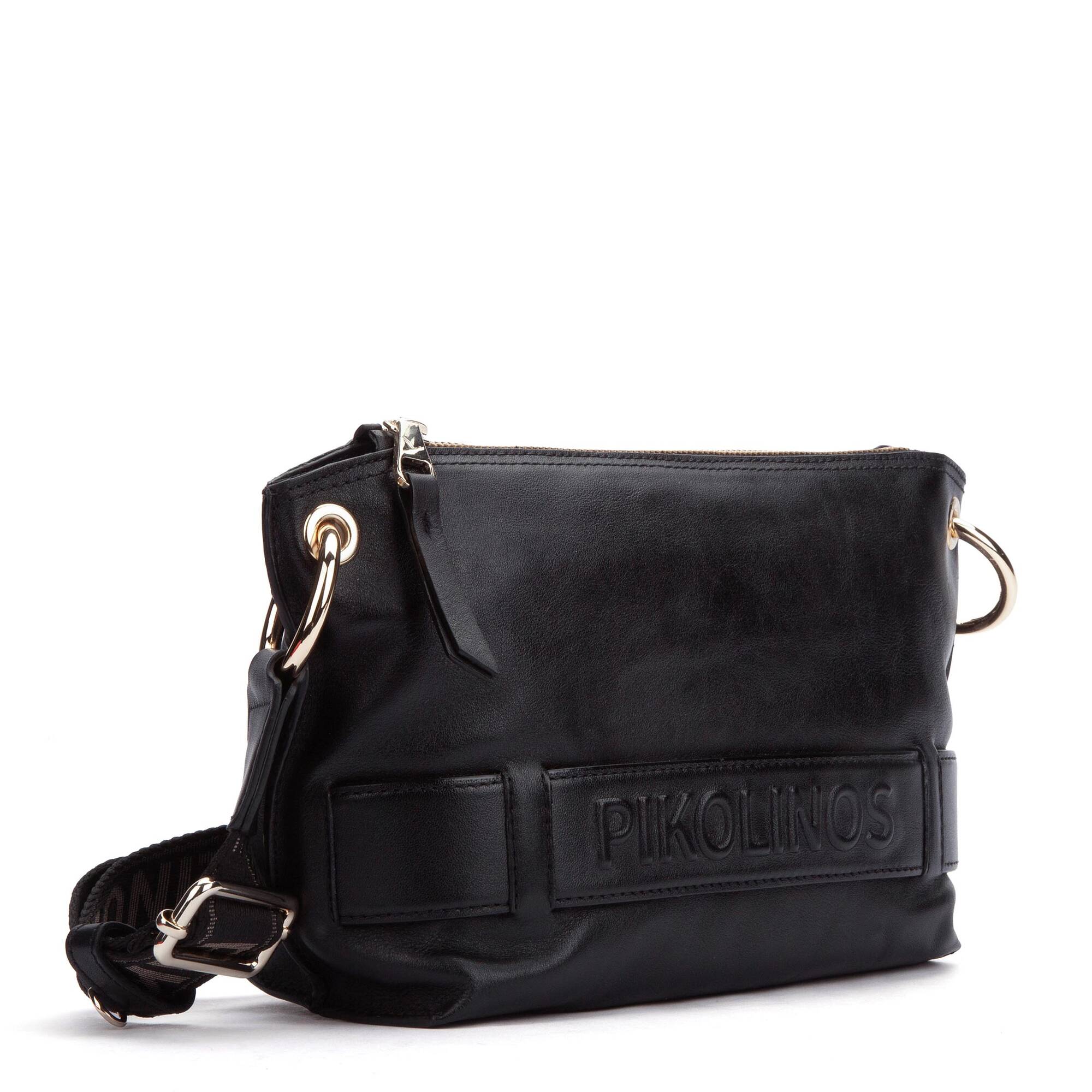 ALCUDIA - Bandolera rectangular con cierre de cremallera para mujer