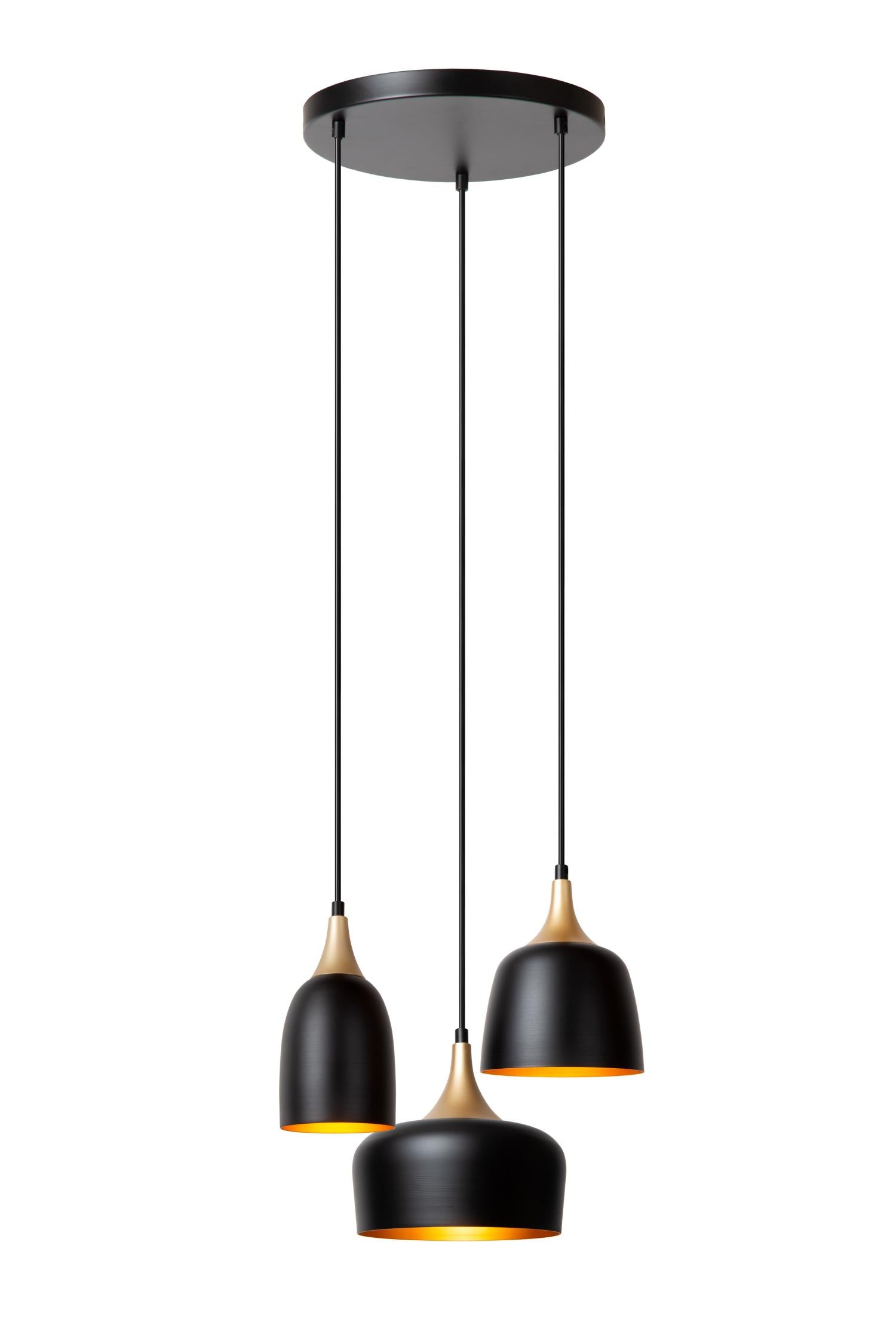 Lucide CHAYANNE Hanglamp - Zwart