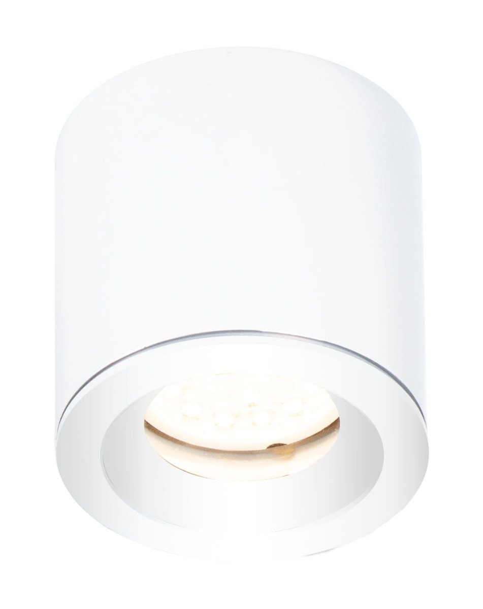 Spot okrągły biały FORM 1xGU10x10W wym:8x8x8cm IP65 Maxlight