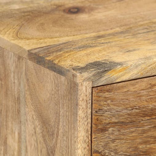 NNEVL Bedside Cabinet 36x30x60 cm Solid Mango Wood