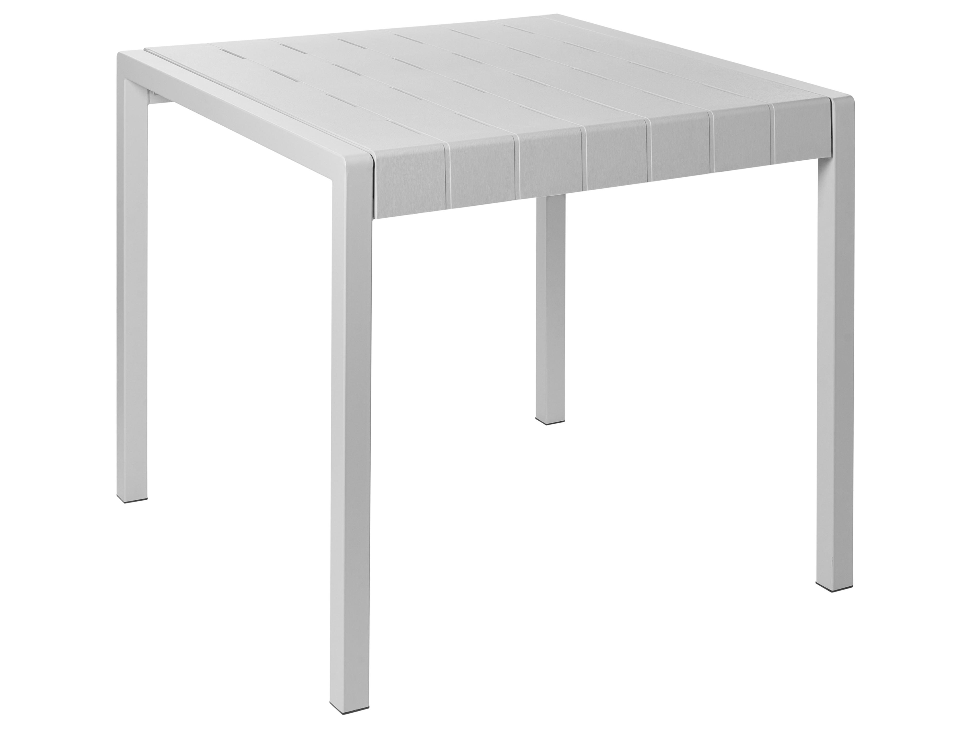 Garden Dining Table BARTICA 81 cm 84 cm Grey