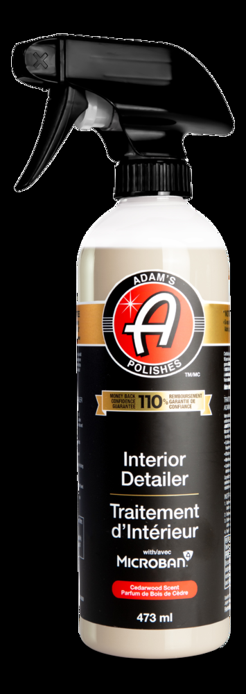 Adam's Polishes Interior Detailer, Cedarwood, 473-mL