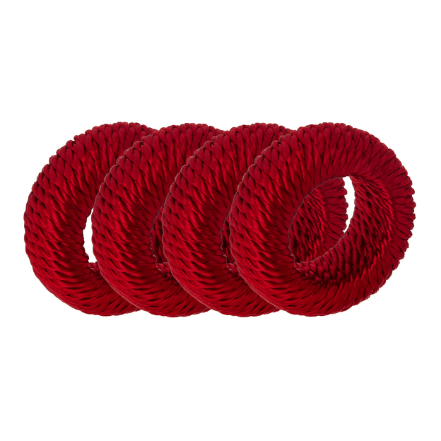 ARGOLA PARA GUARDANAPO CONJUNTO COM 4 PEÇAS INCANTI