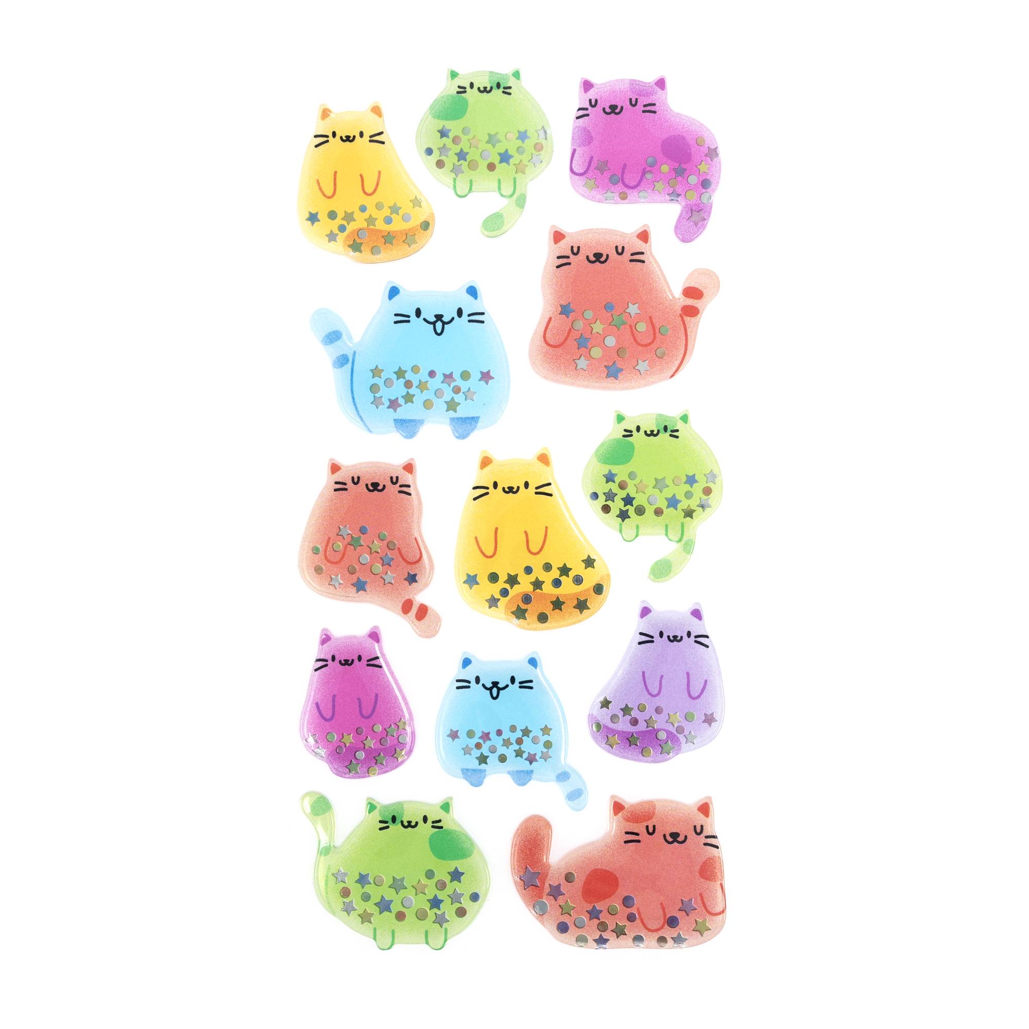 Cat Gel Stickers