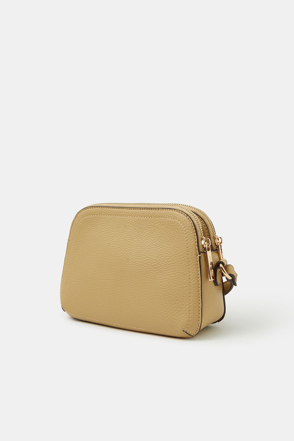 Accessorize Double Zip Crossbody Bag