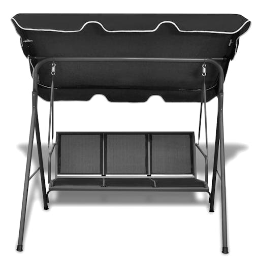 NNEVL Black Garden Swing Chair