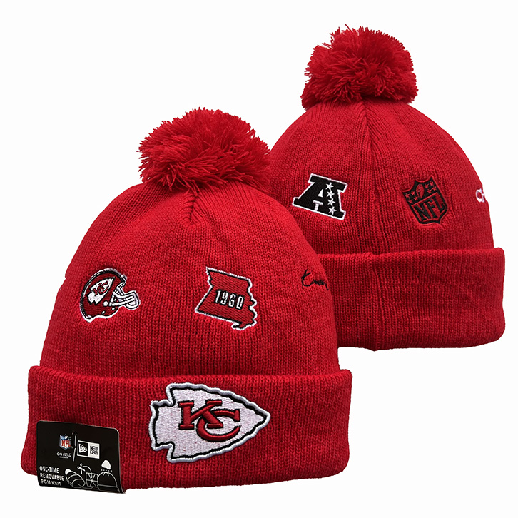 KANSAS CITY CHIEFS KNIT HAT