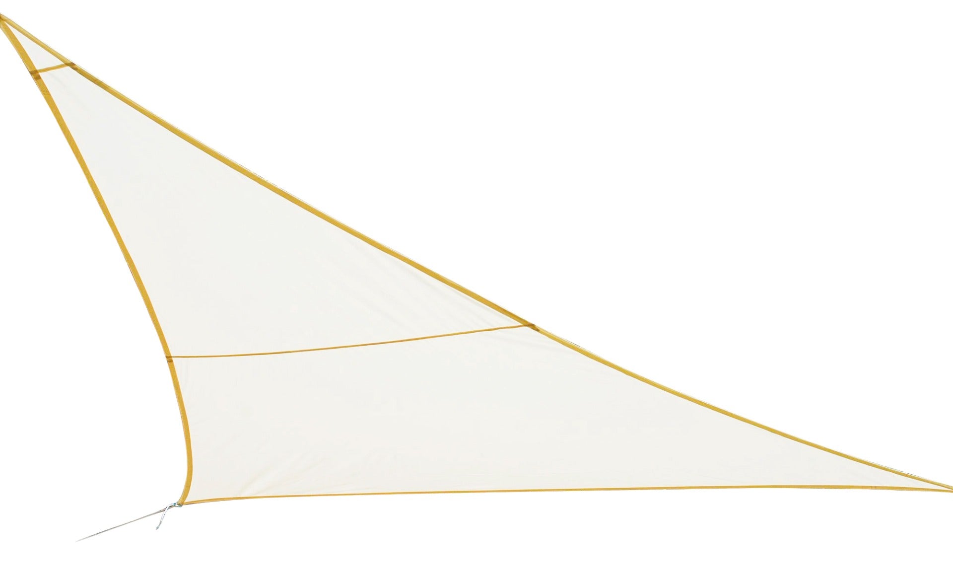 Practo Garden - Schaduwzeil - Driehoek - Polyester - 5 x 5 m - Crème