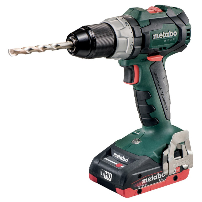 Perceuse visseuse sur batterie BS18 MW avec accessoires 2 x 2 Ah 18 V METABO