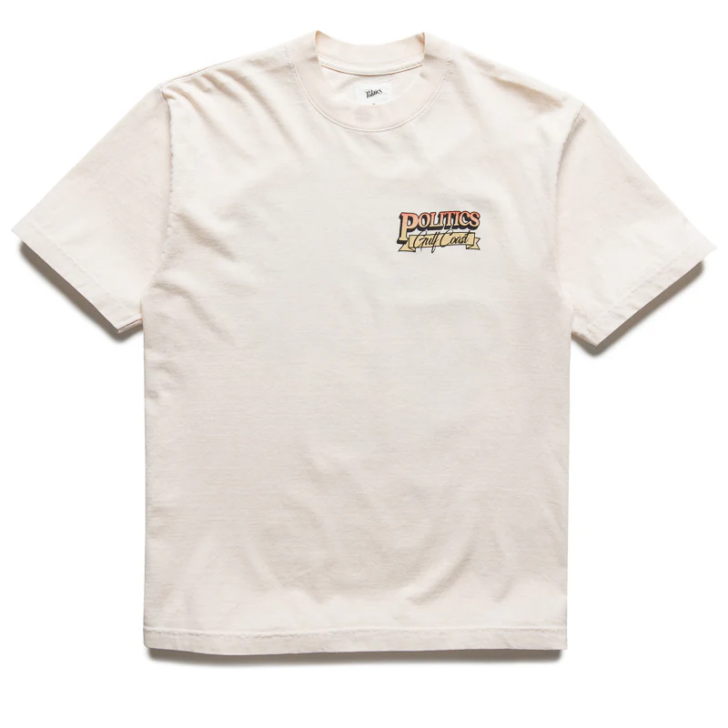 Politics Tackle Tee - Creme