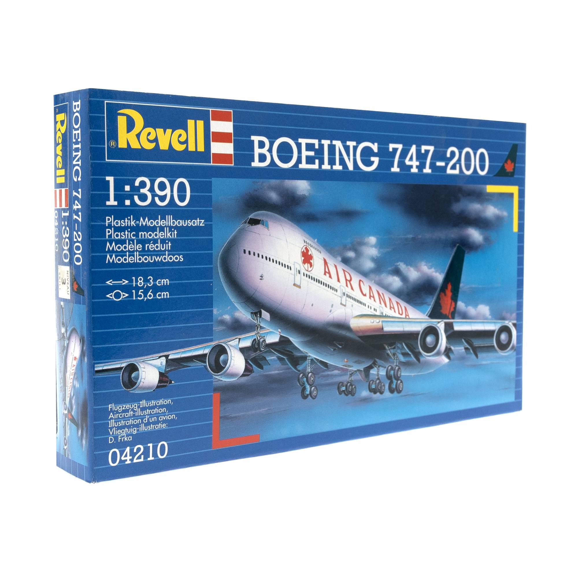 Revell Boeing 747-200 Air Canada Model Kit 1:390