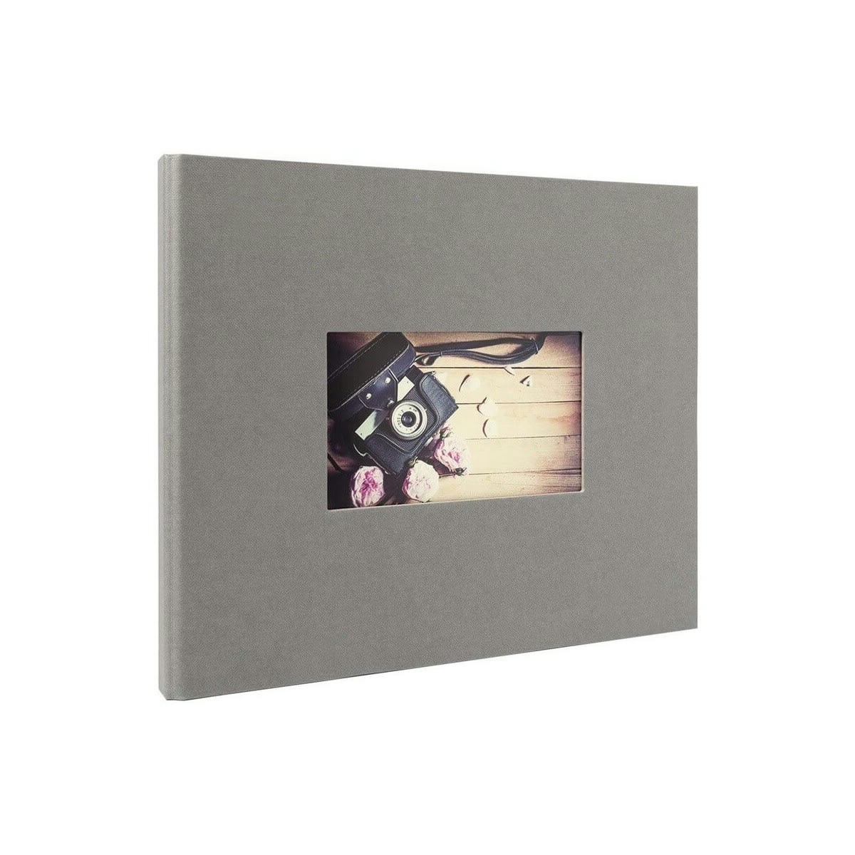 STUDIO - Album photo traditionnel gris 60 pages 120 photos 10x15