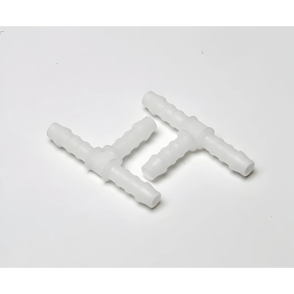 Schlauchstück, Länge: 5,6 cm, Kunststoff, weiß
