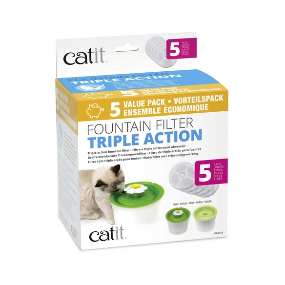 Ersatzfilter »Catit Triple Action Filter«, weiß
