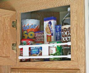 CAMCO 44063 10 to 17-in RV Cupboard Bars, White, 3-pk