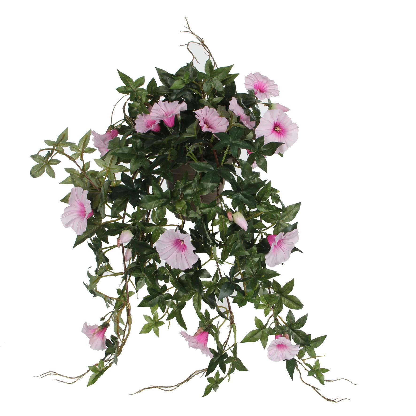- Pétunia artificielle rose en pot L50