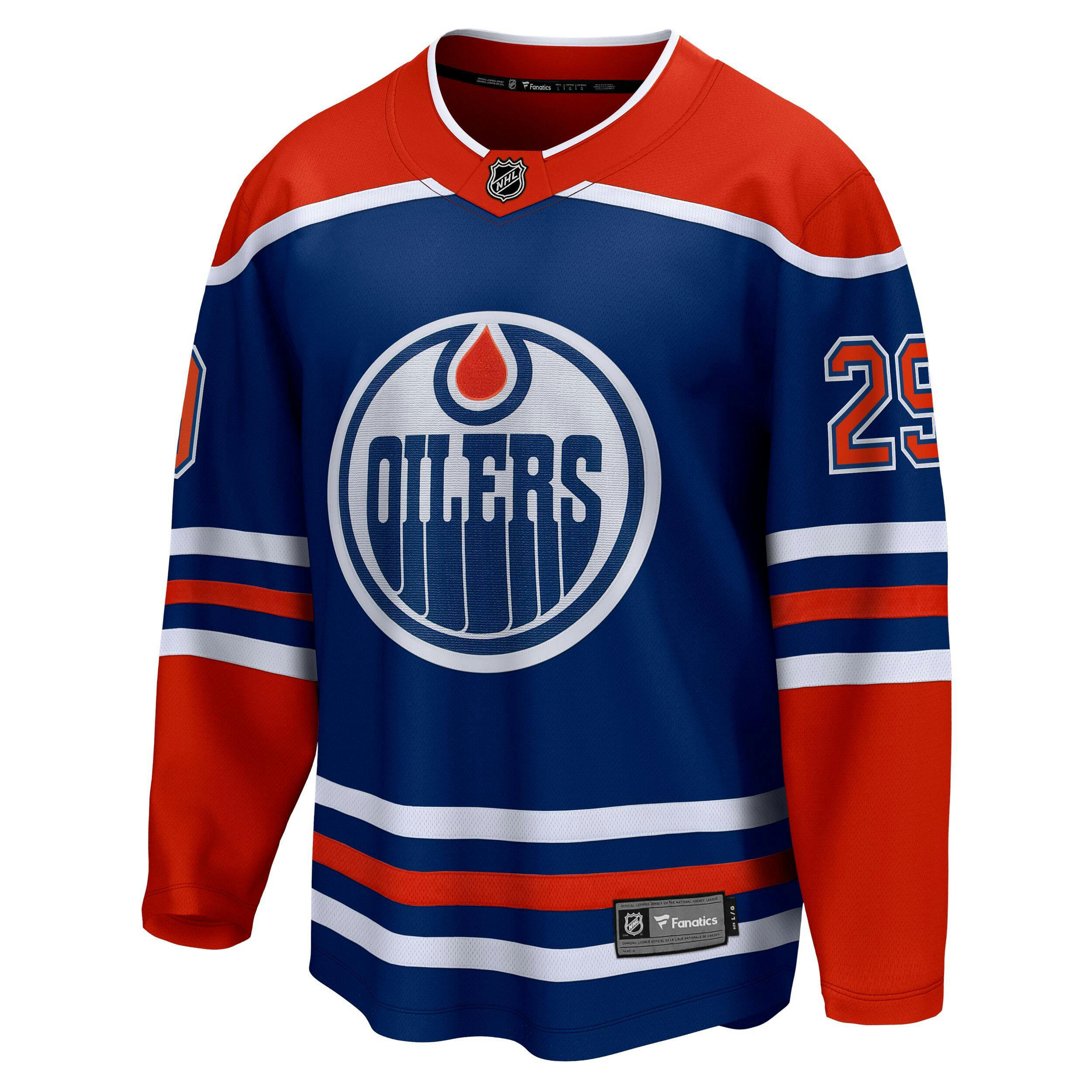 NHL Edmonton Oilers Leon Draisaitl Player Jersey