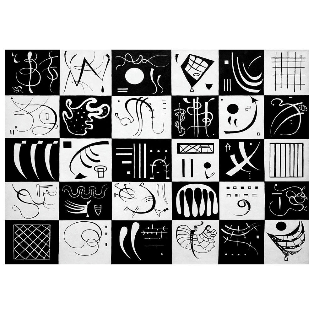 - Tableau impression sur toile Trente Wassily Kandinsky 50x70cm
