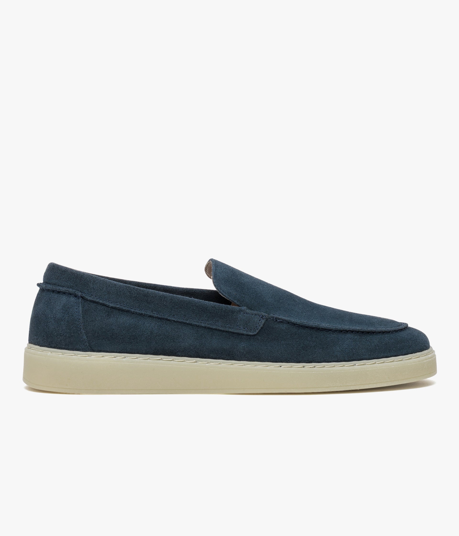 Mocassin Tibault bleu indigo