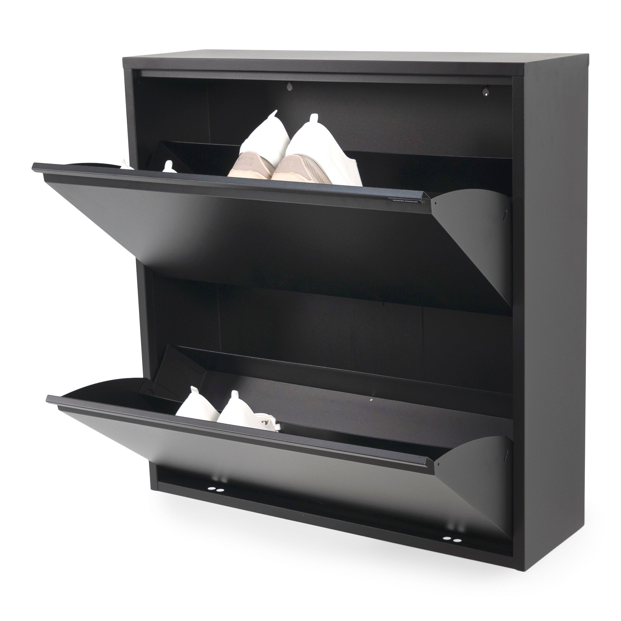 Spinder Design schoenenkast Billy 2 - Zwart - 12 paar schoenen
