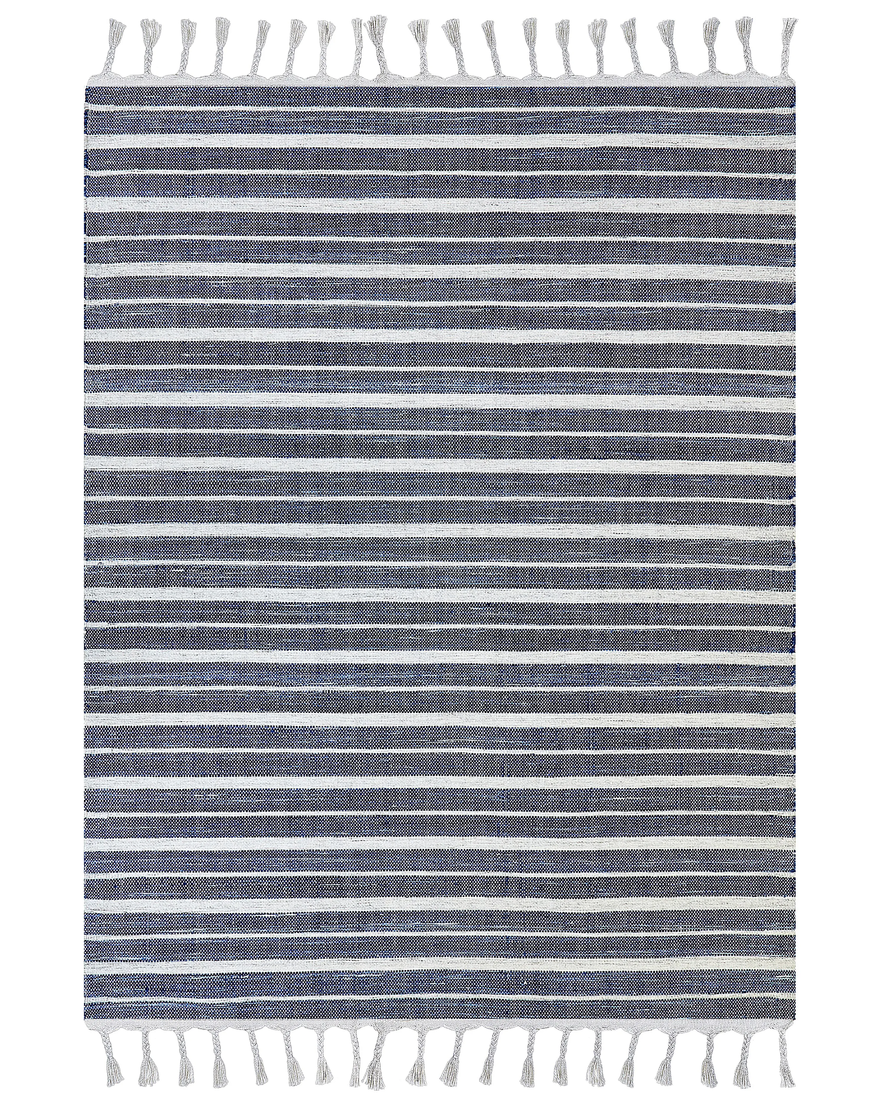 Rug BADEMLI Dark Blue 140 x 200 cm