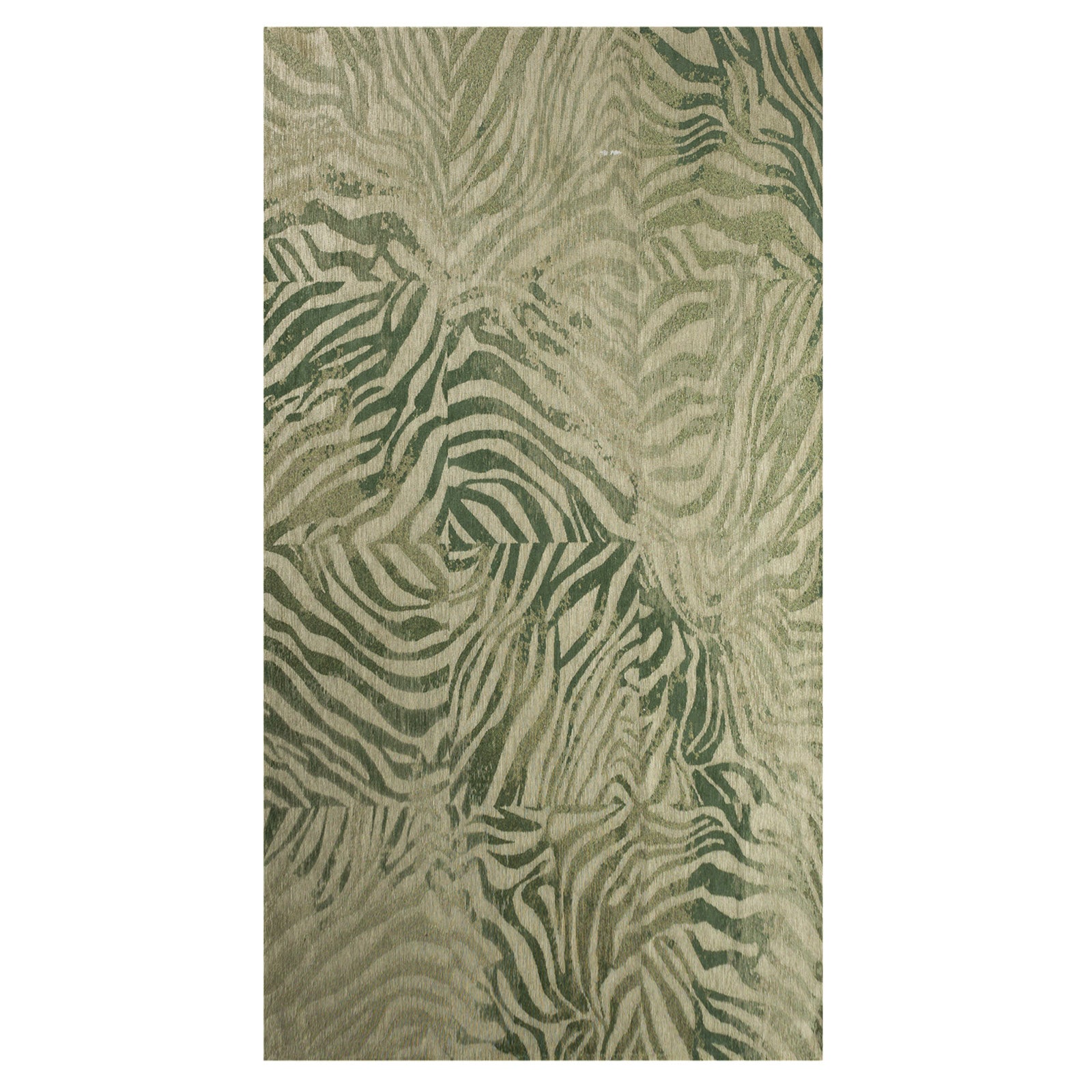 Lola&Moi vloerkleed Jade Imperial - groen - 80x150cm