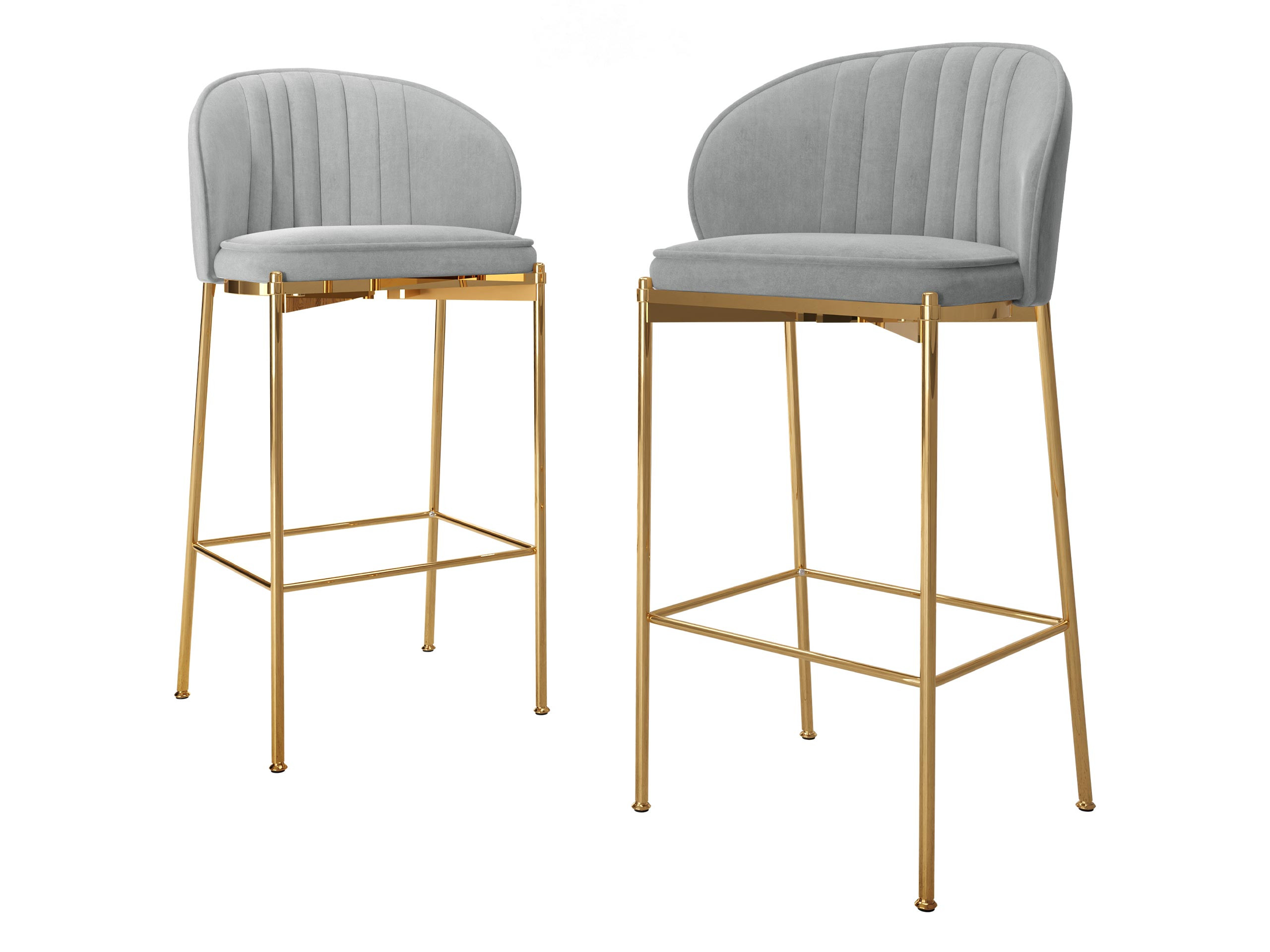 Komplet dwóch hokerów Muz BS-1258/GL