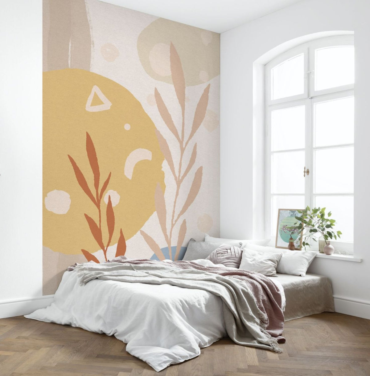 Sanders & Sanders fotobehang kunst multicolor - 200 x 280 cm - 611974