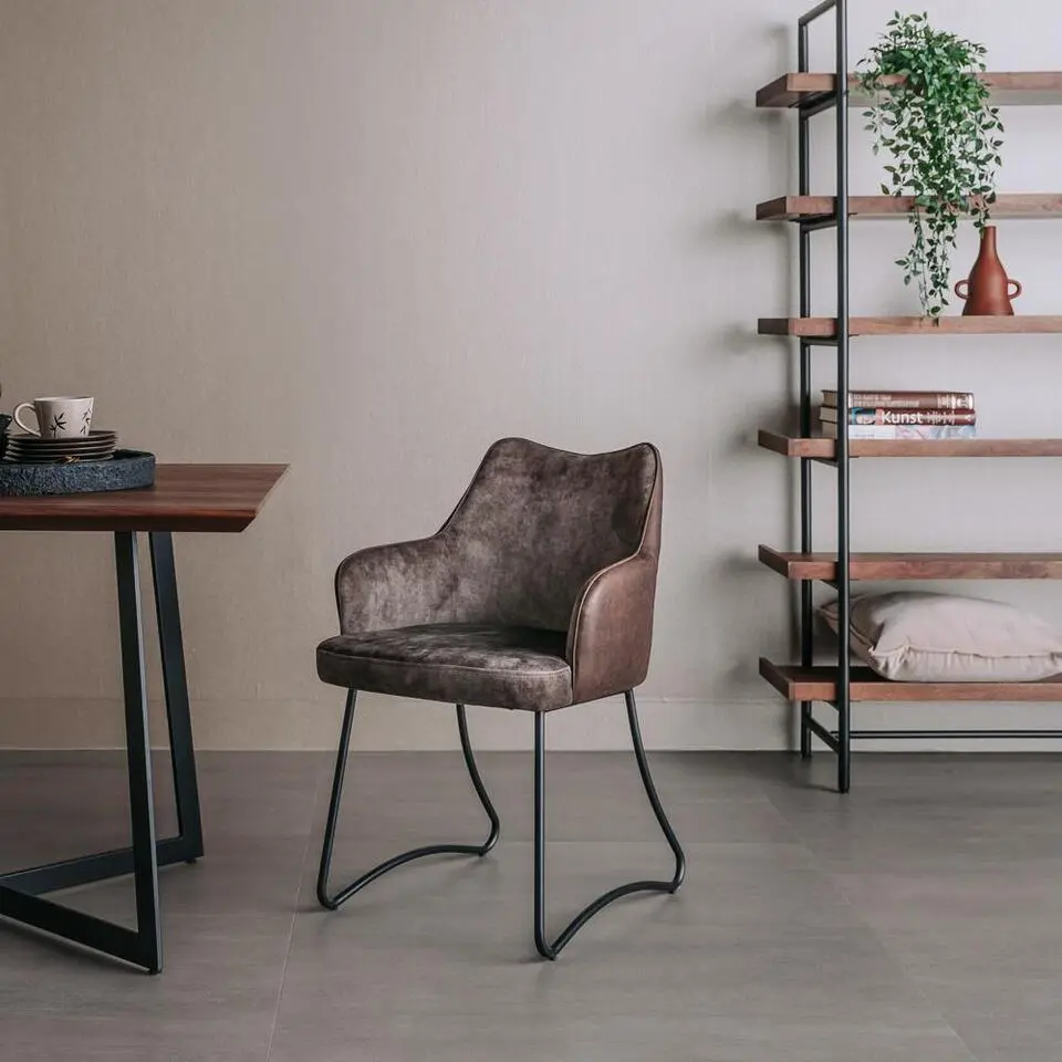 Tower Living - Garda armstoel - bruin