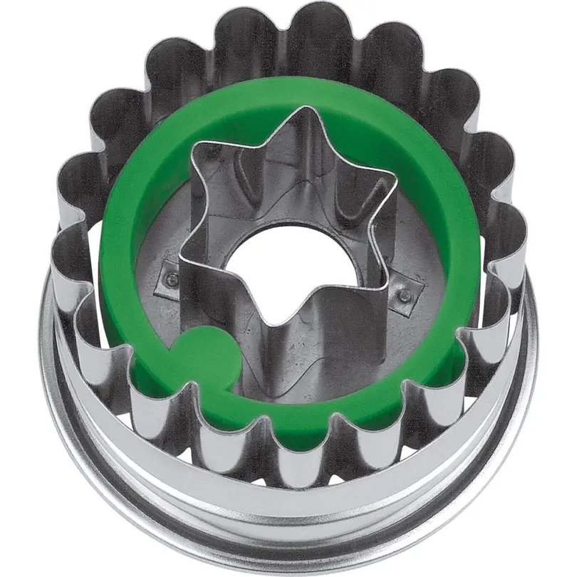 Ausstecher 5er-Set Linzer Stern