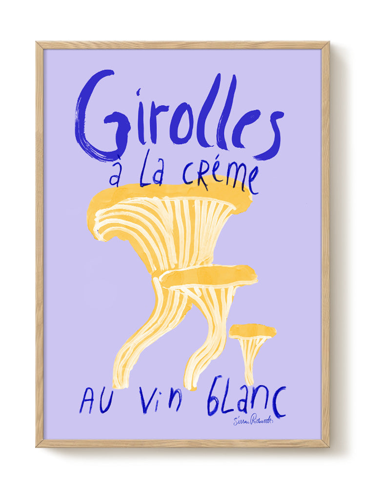 Sissan - Girolles - PSTR studio Kunst Poster