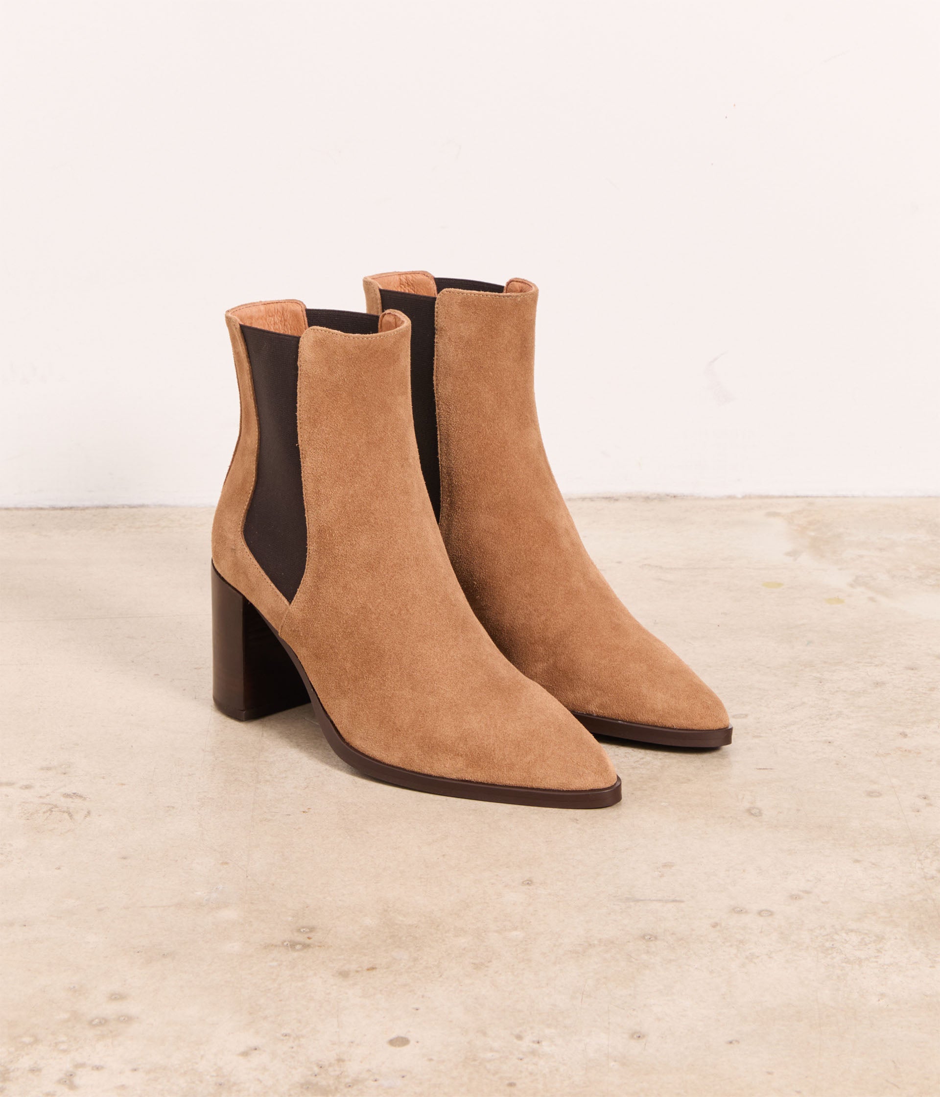 Chelsea boots beiges Ludivine