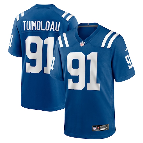 JT Tuimoloau Indianapolis Colts Nike Team Game Jersey -  Royal