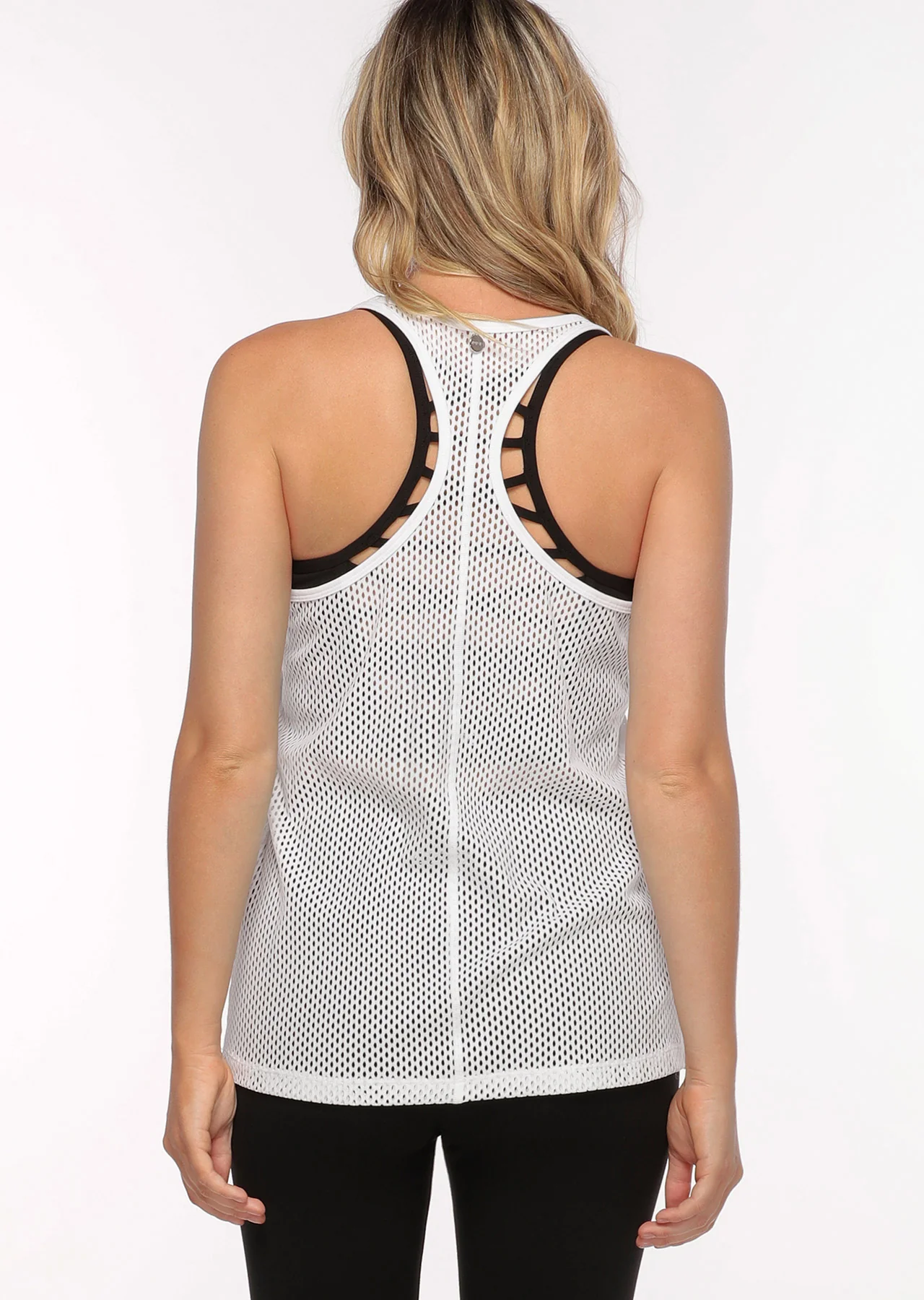 Mesh Slouchy Gym Tank