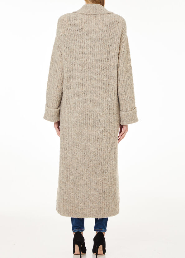 Cappotto in maglia di lana