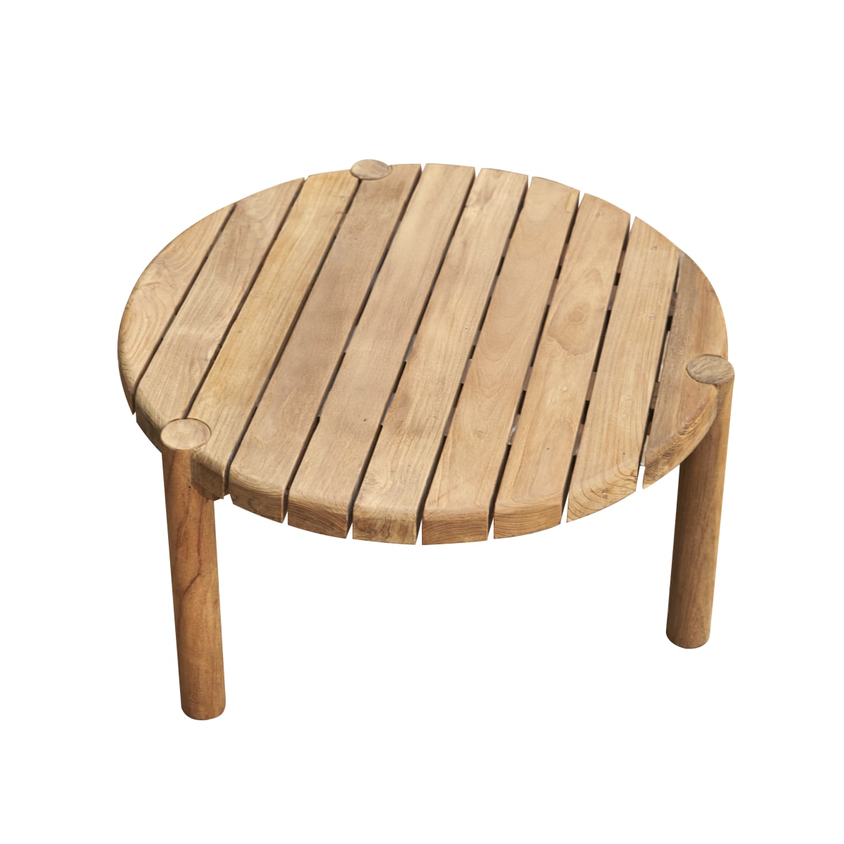 Tikamoon Outdoor salontafel in gerecycled massief teak - Naturel