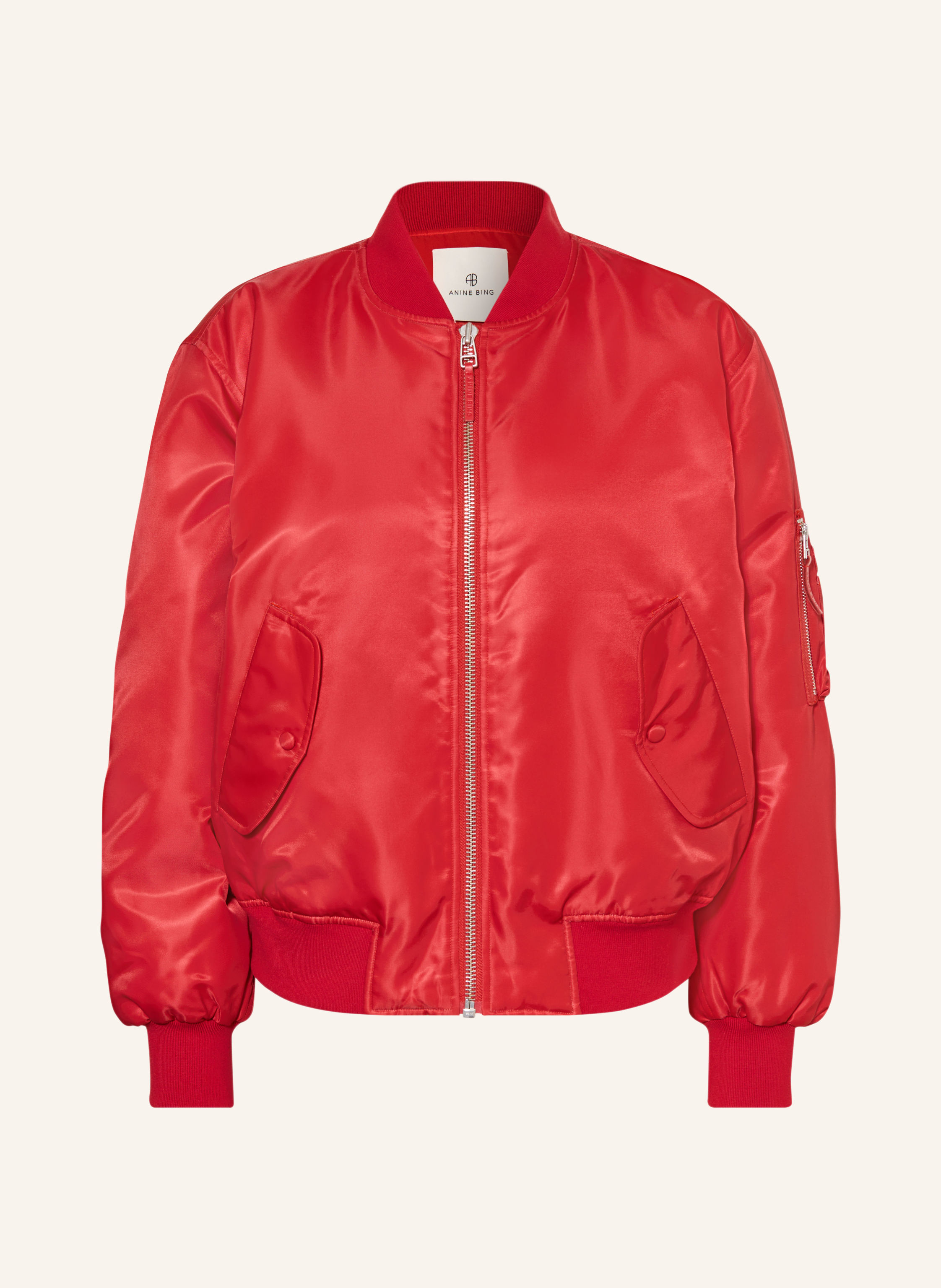 ANINE BING College-Jacke LEON aus Satin