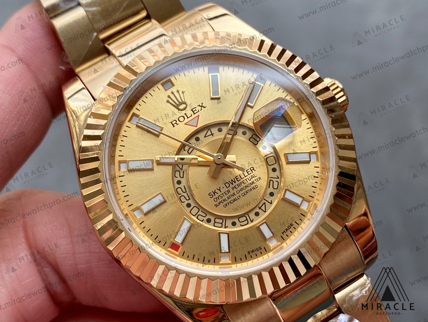 Replica Watch-ROLEX-Sky Dweller-REF.M326938-0003-ELITE CLONE-42MM