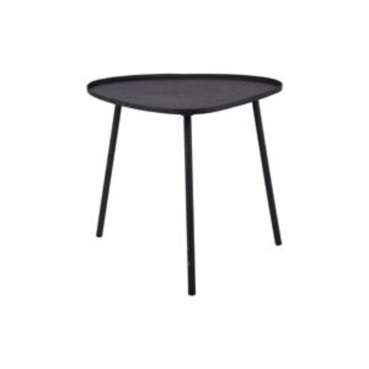Leitmotiv bijzettafel Boaz Large - zwart - 54x49.5x49cm