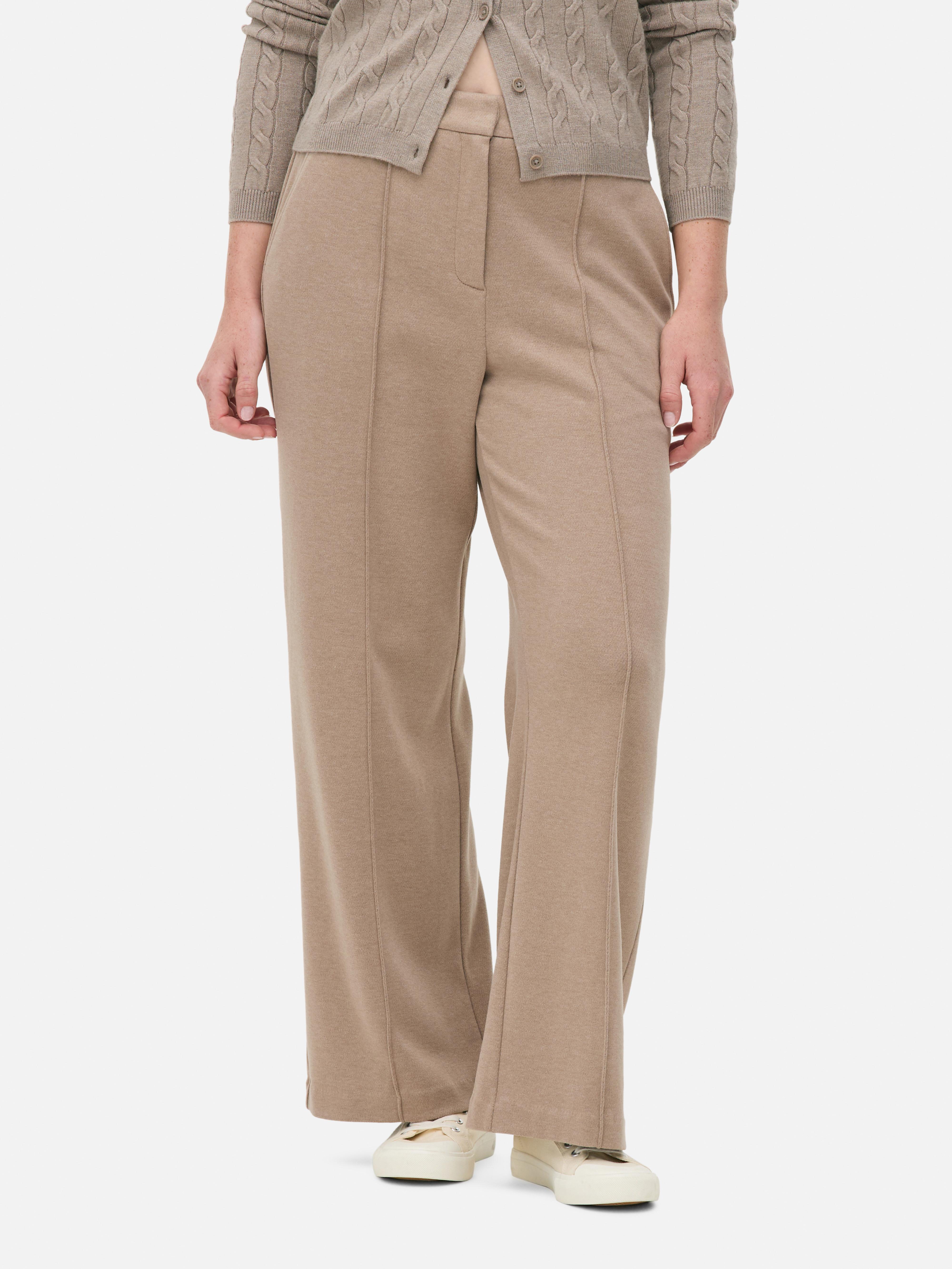 Tailored Straight Leg Pants